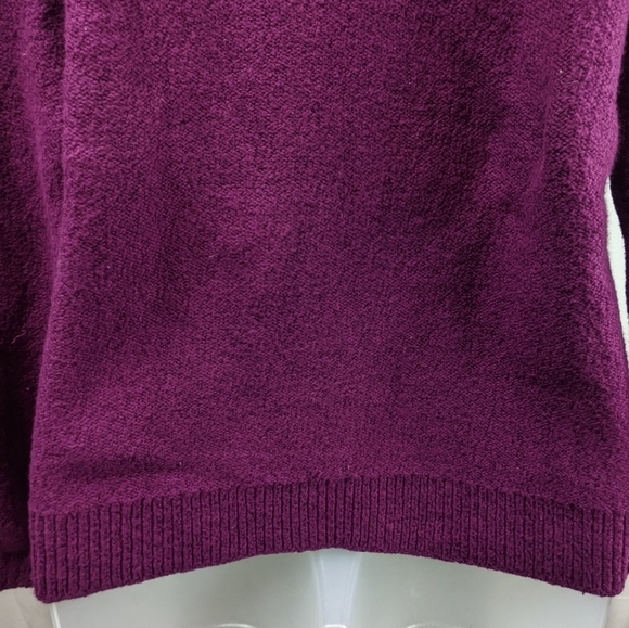 Lucky Brand Puff Sleeve Crew Neck Sweater Sz XS - Picture 8 of 10